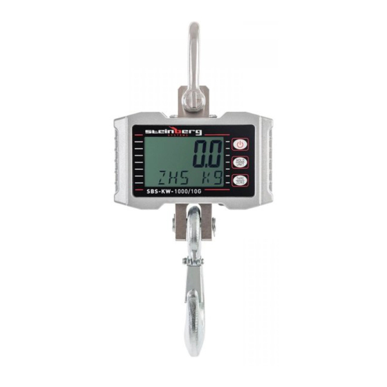 Steinberg SBS-KW-1000/10G User Manual