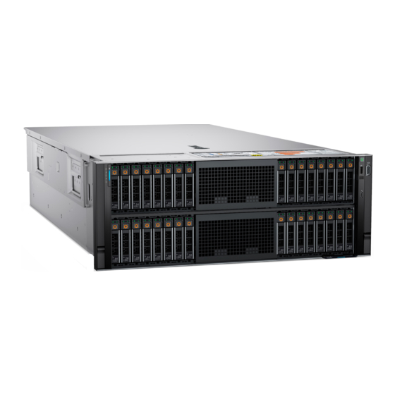 User Manuals: Dell PowerEdge R960 Rack Server