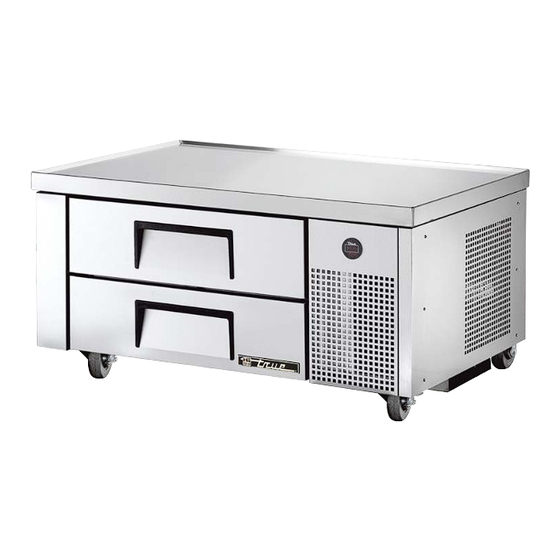 True TRCB-48 Specification Sheet