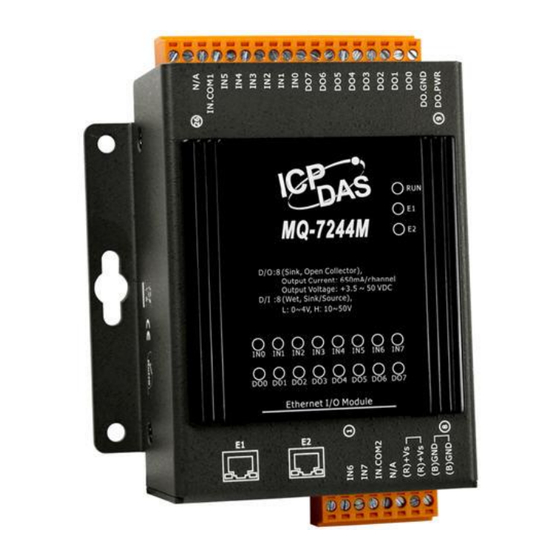 ICP DAS USA MQ-7200M Series User Manual