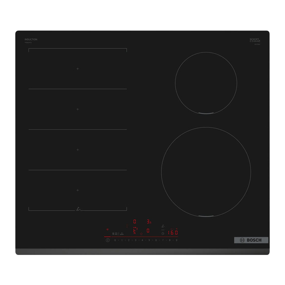 Bosch PIX631HC1E Information For Use