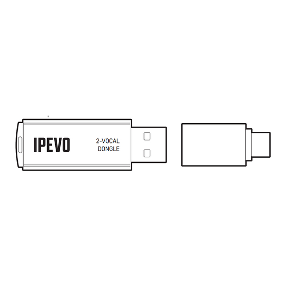 IPEVO 2VOCAL DONGLE MANUAL Pdf Download ManualsLib