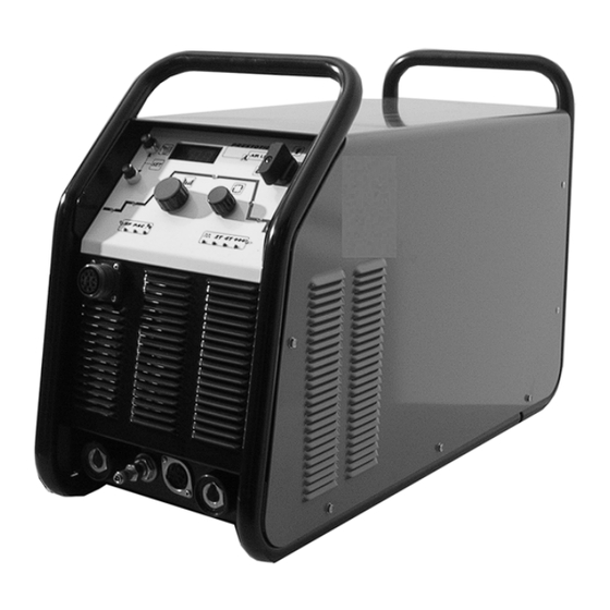 Oerlikon PRESTOTIG 250 DC Safety Instruction For Use And Maintenance