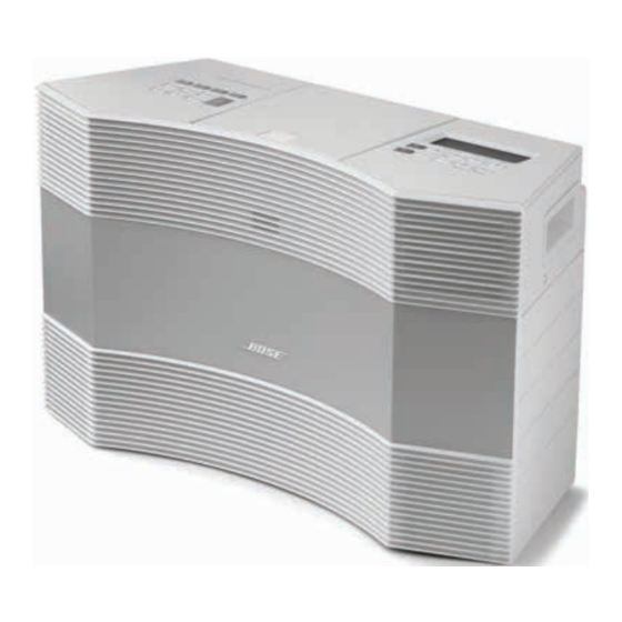 Bose ACOUSTIC WAVE Owner's Manual