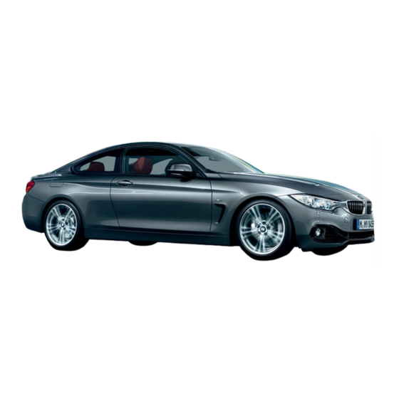 BMW 4 Series Owner's Manual
