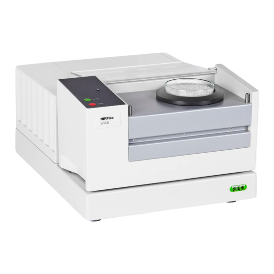 Buchi N-500 NIRFlex Operation Manual