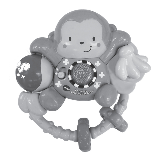VTech Lil’ Critters Singin’ MonkeyRattle Manual