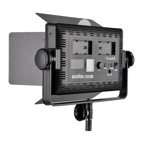 Godox LED500W Instruction Manual
