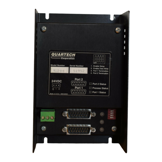 Quartech 9112 Product Manual