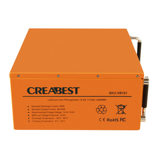 Creabest VB101 Manuals