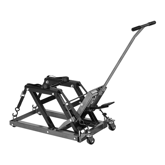 User Manuals: Pittsburgh 60536 ATV Motorbike Lift