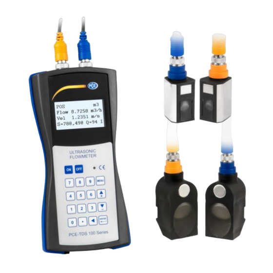 PCE Instruments PCE-TDS 100 HS User Manual