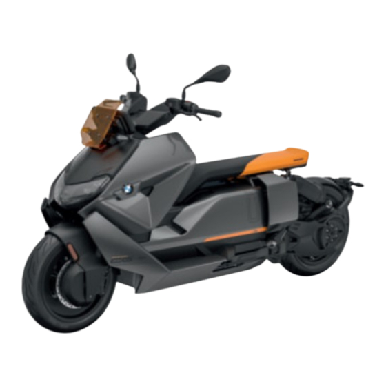 BMW Motorrad CE 04 Rider's Manual
