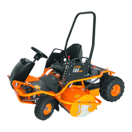 AS MOTOR AS 1040 YAK 4WD Adjustment & Maintenance Manual