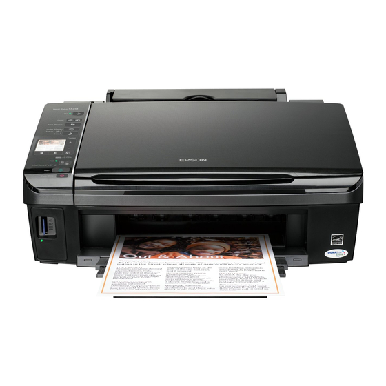 Epson Stylus SX218 Start Here