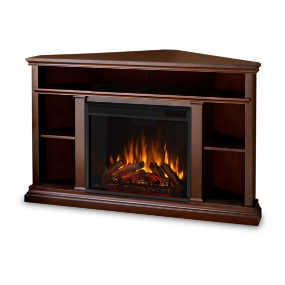 Real Flame 3750 Corner Electric Fireplace Manuals