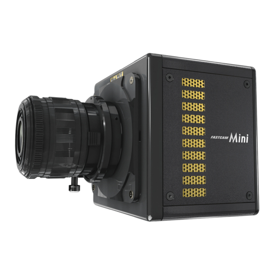 Photron FASTCAM Mini WX50 Hardware Manual