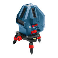 Bosch GLL 5-50 X Professional Original Instructions Manual