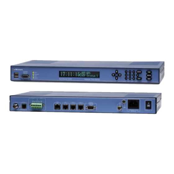 Microsemi SyncServer S300 User Manual