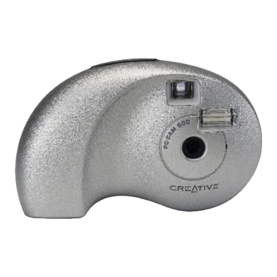 Creative PC-CAM 600 User Manual