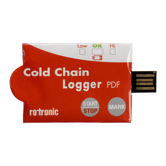 Rotronic TL-CC1 Quick Start Manual