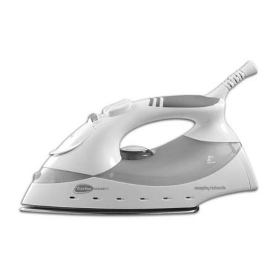 Morphy Richards TURBOSTEAM Instructions