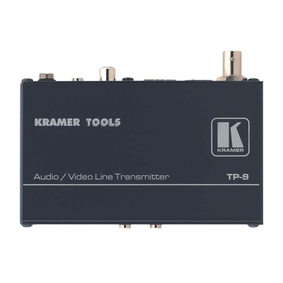 Kramer TOOLS TP-10 User Manual