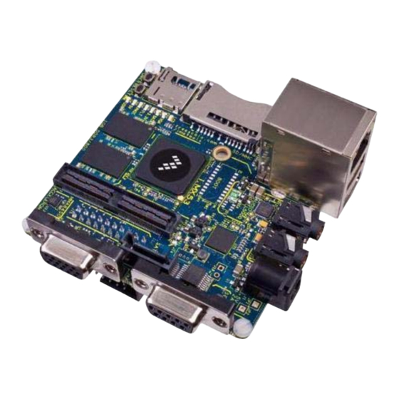 Freescale Semiconductor i.MX53 Quick Start Manual