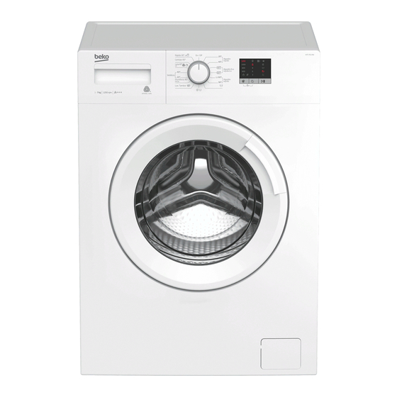 Beko WTE 7611 BW Manuals