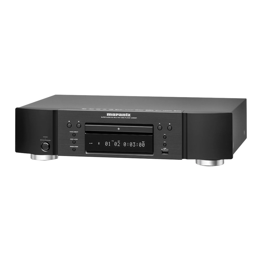 Marantz UD5007 Specifications