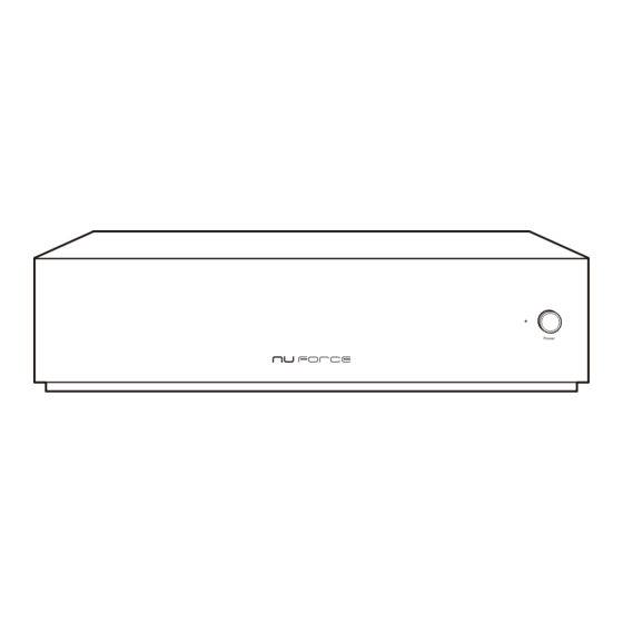 Optoma nu force STA200 User Manual