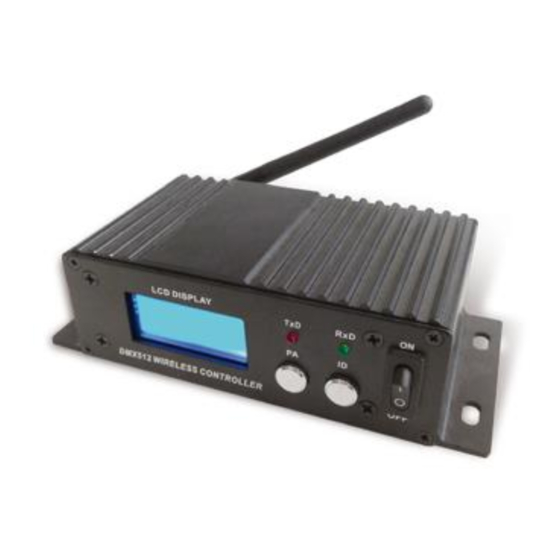 lighting dmx 512 User Manual