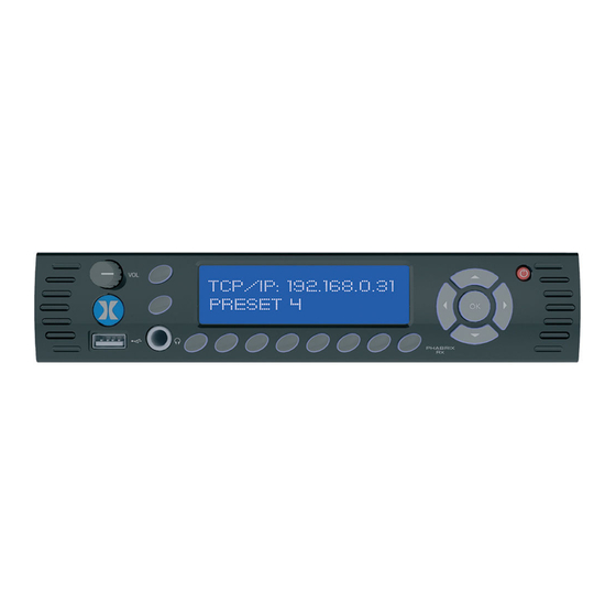 Phabrix  Rx Operation Manual