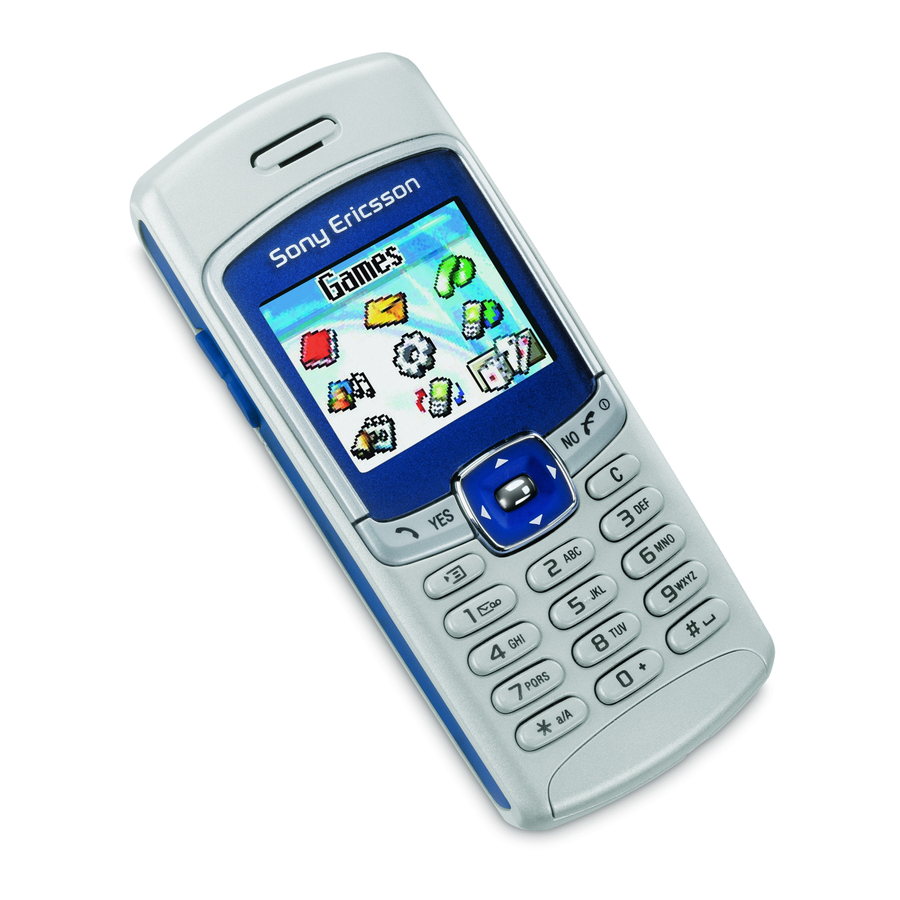 Sony Ericsson T230 User Manual