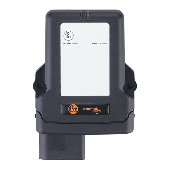 IFM mobileIoT CR3145 Manuals