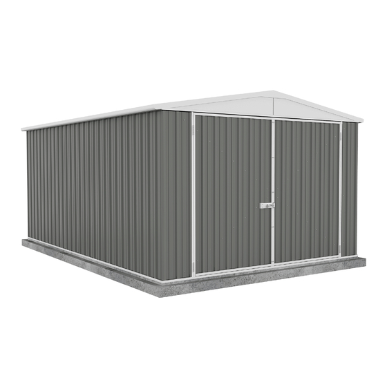 ABSCO SHEDS 3052UTK Assembly & Instruction Manual