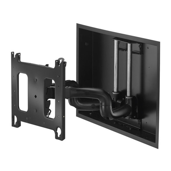 CHIEF Large Flat Panel Dual Arm Wall Mount PNR Manuals