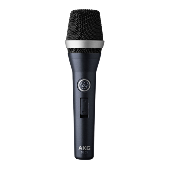 AKG D 5 Manual