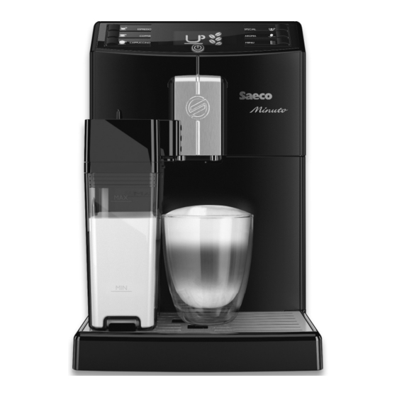 Saeco Minuto HD8763 Instructions For Use Manual
