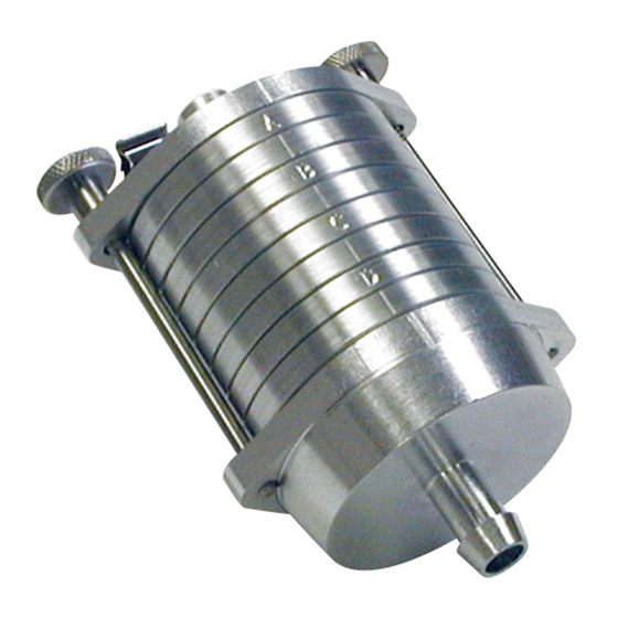 SKC Sioutas Cascade Impactor Operating Instructions Manual