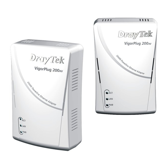 Draytek VigorPlug 200AV Specifications