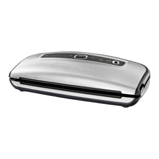 FoodSaver FFS015X User Instructions