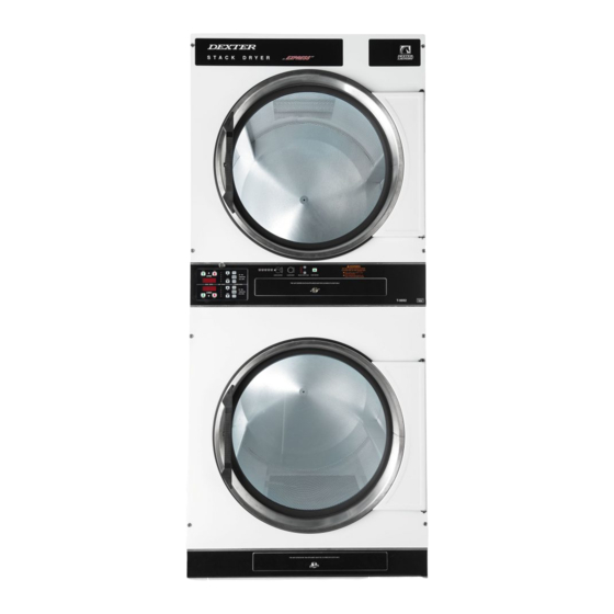 Dexter Laundry T-50X2 Operators Manual Installation & Operation Instructions