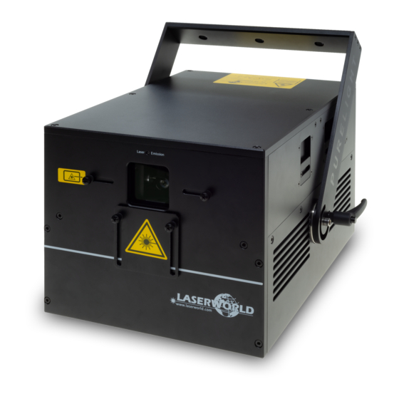 Laserworld PL-10000RGB Manuals