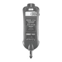 Reed Instruments R7150 Instruction Manual