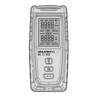 Maxwell 25 800 User Manual
