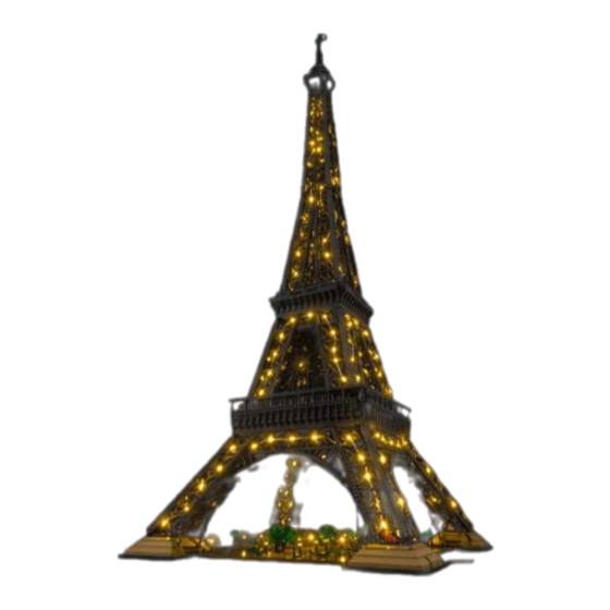 LIGHT MY BRICKS LEGO EIFFEL TOWER Installation Manual