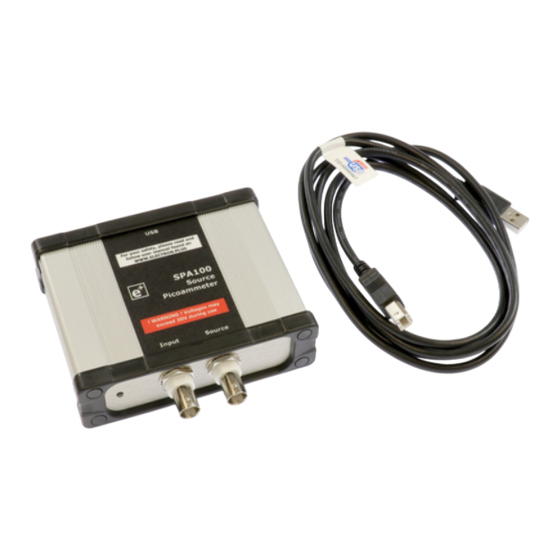 Electron Plus SPA100 User Manual