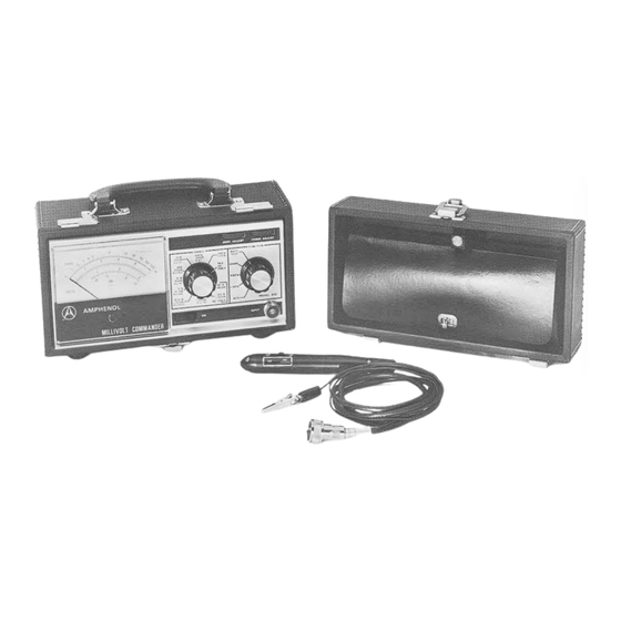 Amphenol Millivolt Commander 870 Operating & Service Manual