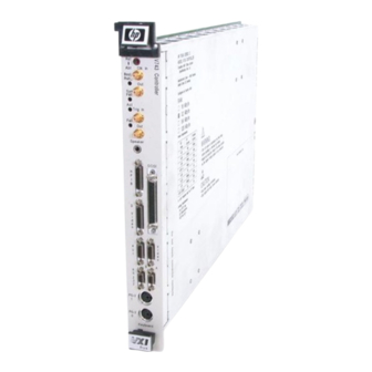 HP E1498A Manuals